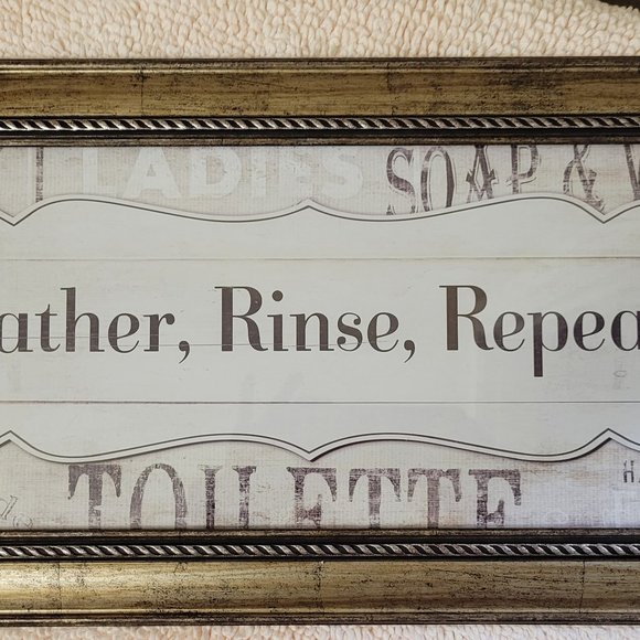 Kirklands Wall Decor Bathroom Wall Art Poshmark